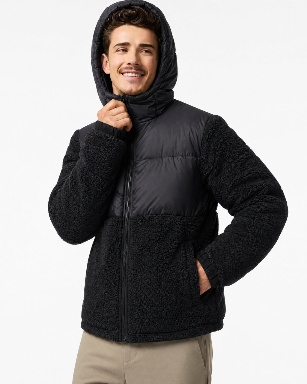Campera Overo con Corderito - Hombre