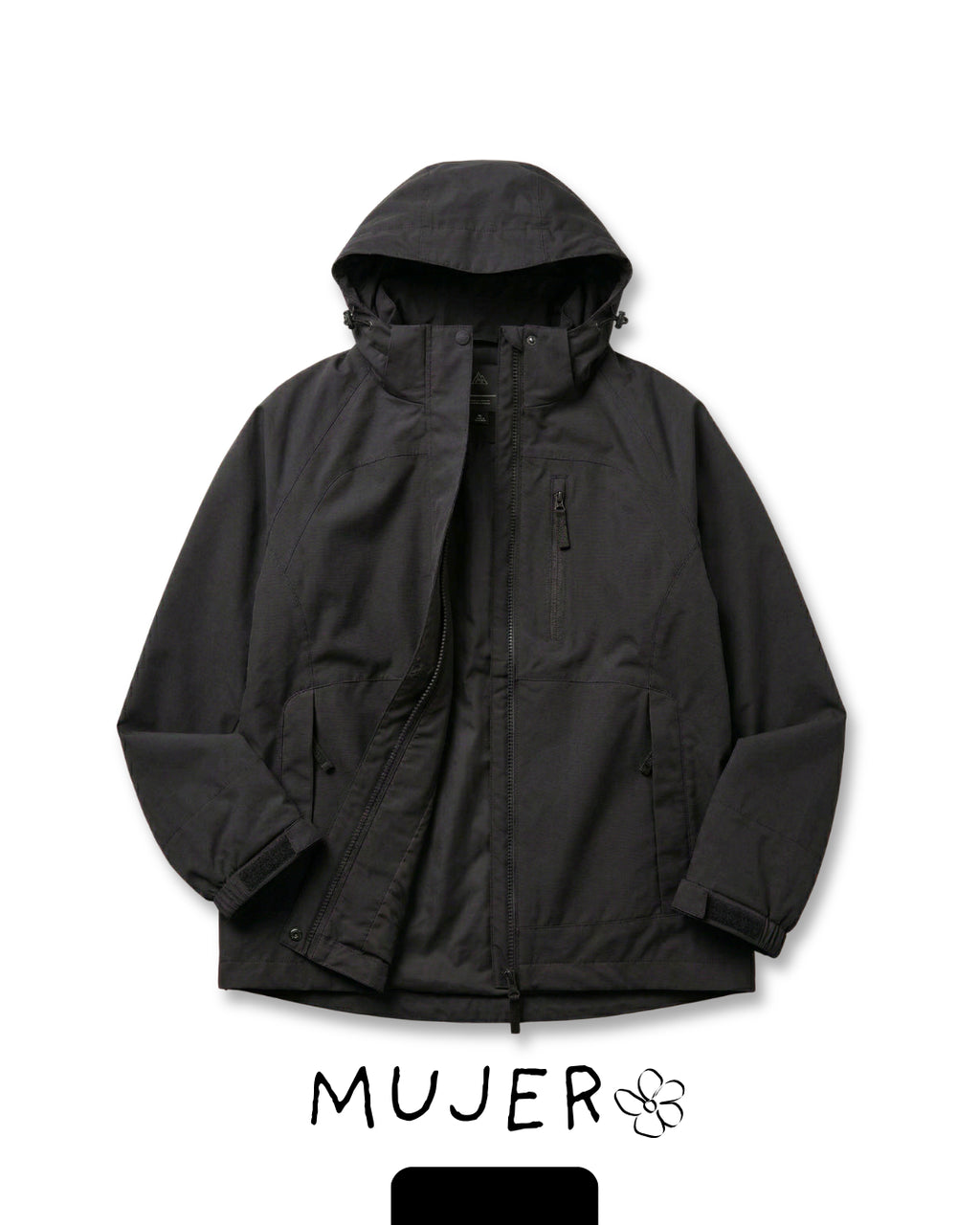 2x1 - Campera Aconcagua 3 en 1 desmontable e impermeable - Unisex