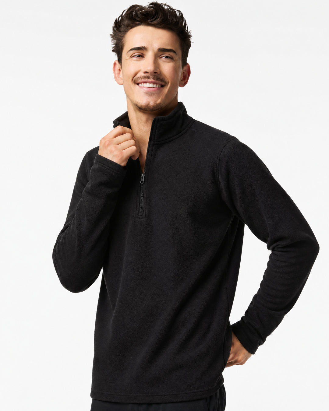 2x1 - Buzo Micropolar Medio Cierre - Unisex