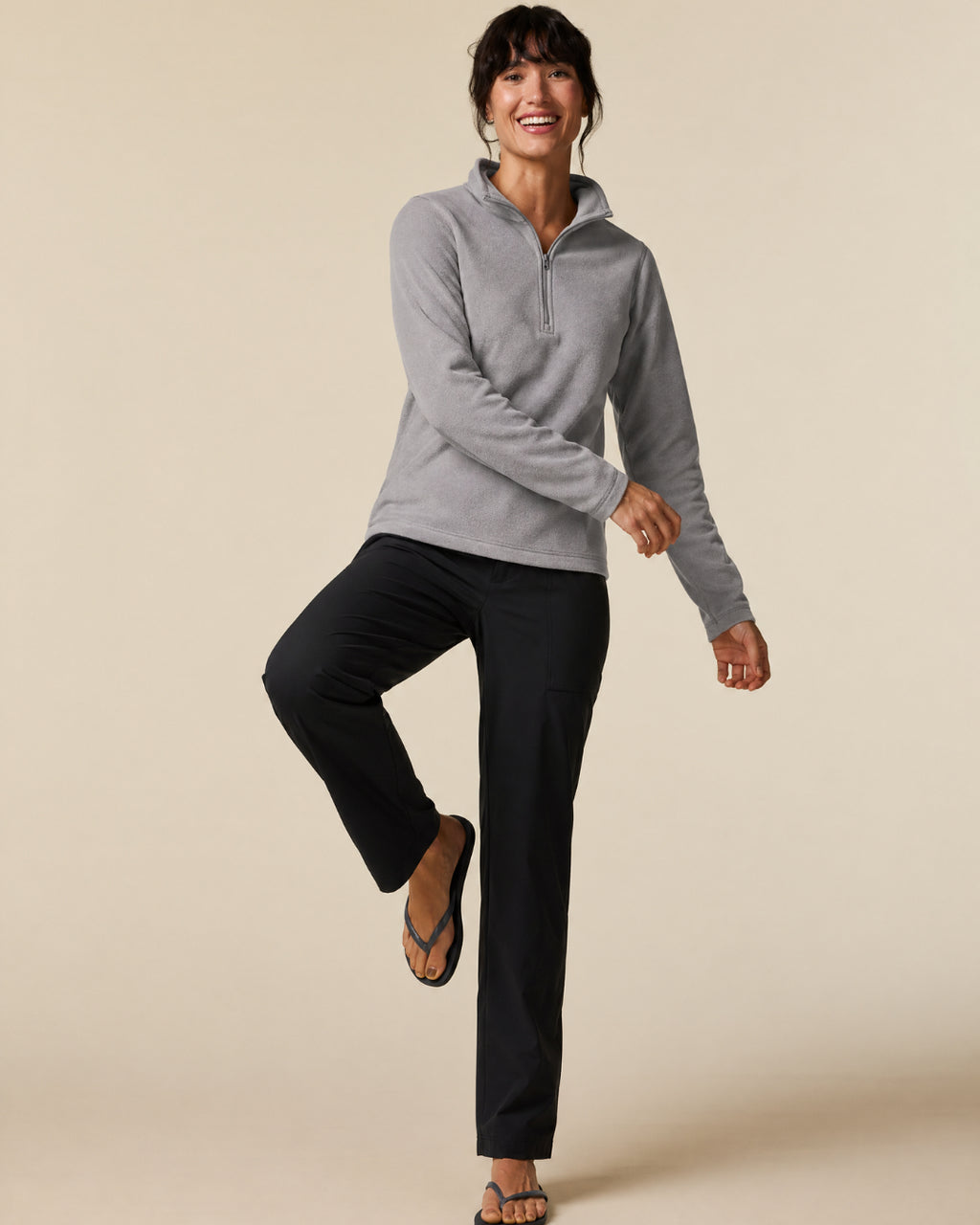 2x1 - Buzo Micropolar Medio Cierre - Unisex