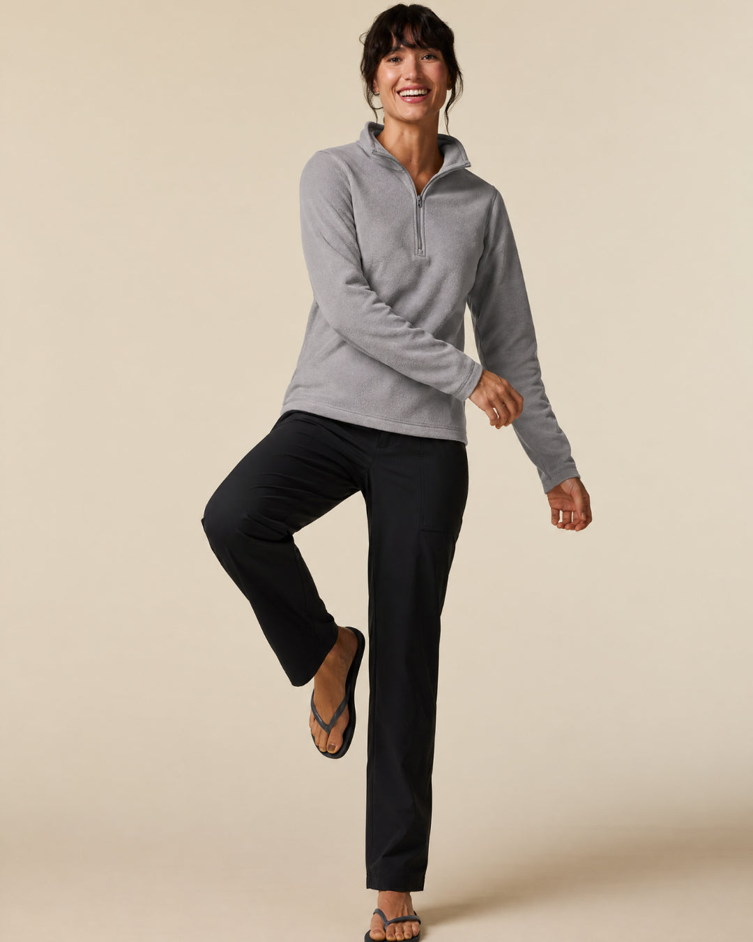 2x1 - Buzo Micropolar Medio Cierre - Unisex