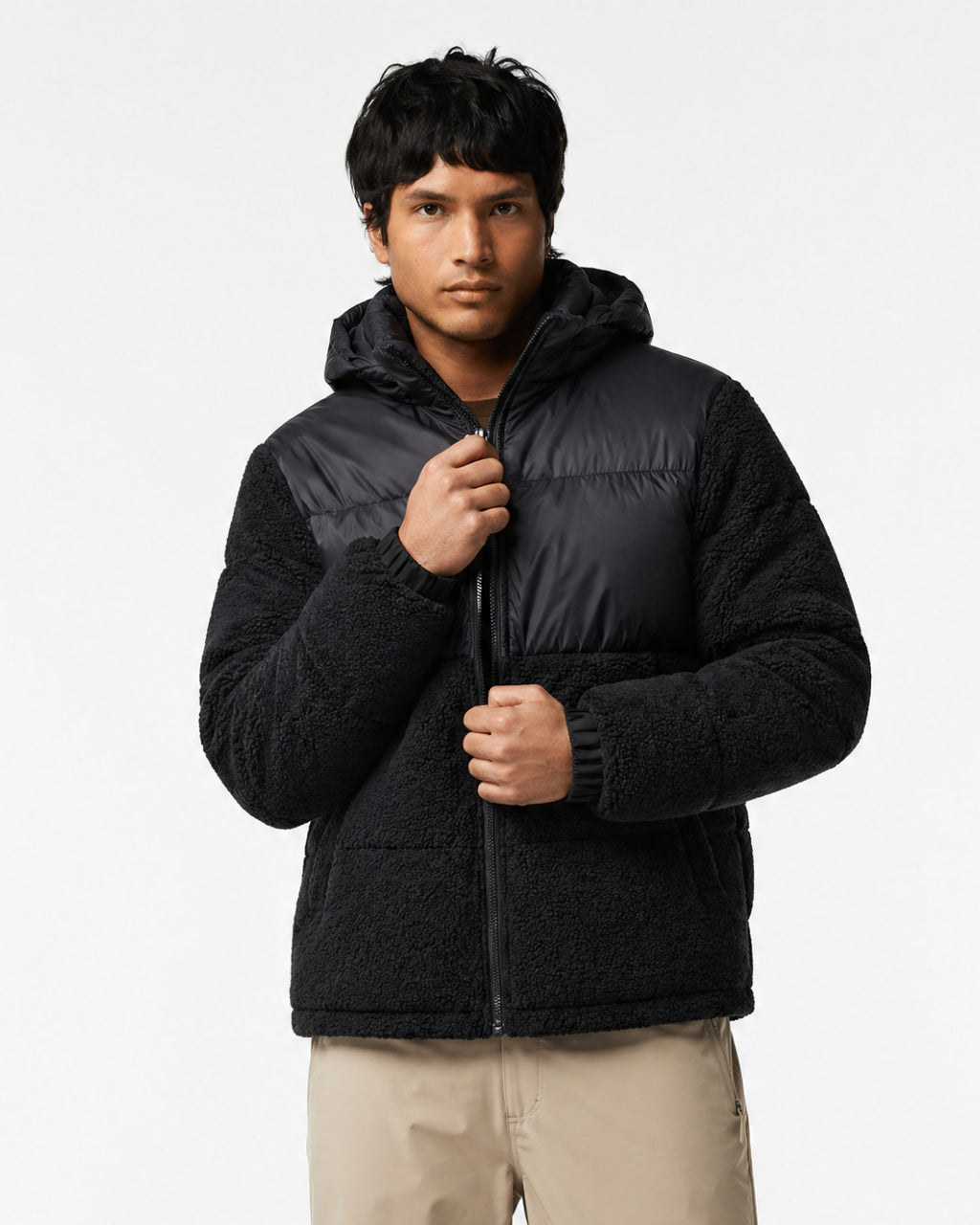Campera Overo con Corderito - Hombre