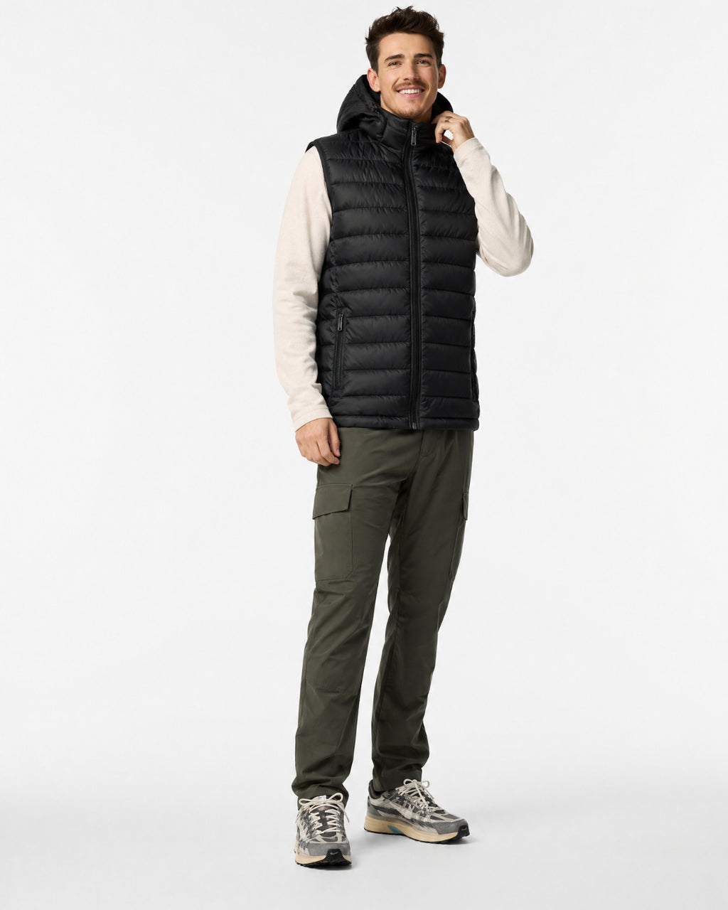 Chaleco Lanin Puffer con Capucha - Hombre