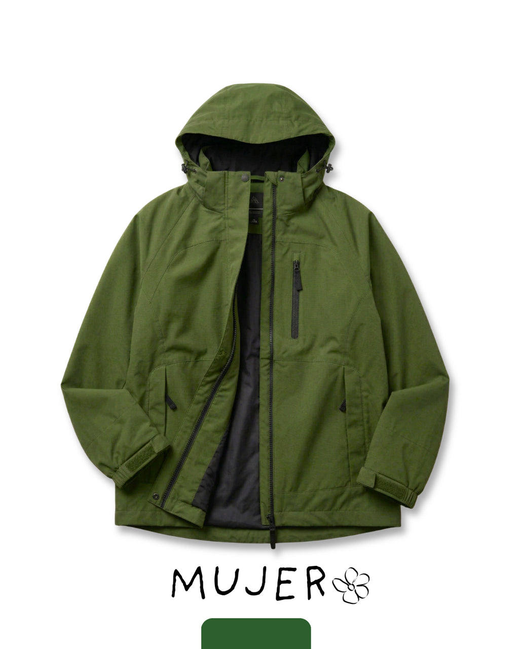 2x1 - Campera Aconcagua 3 en 1 desmontable e impermeable - Unisex