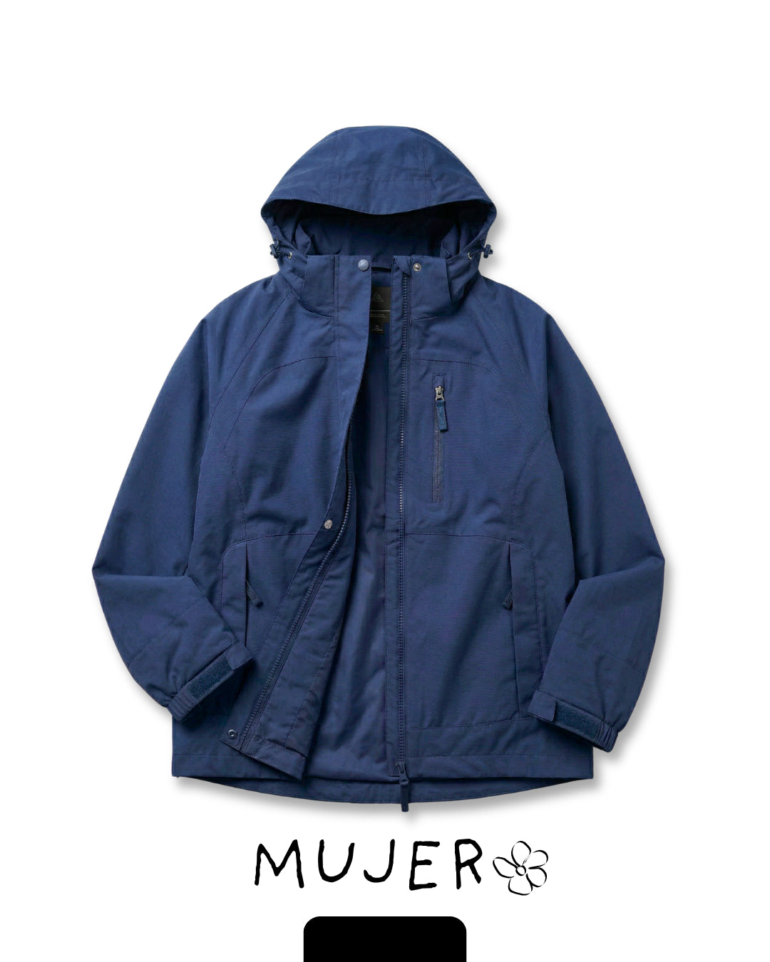 2x1 - Campera Aconcagua 3 en 1 desmontable e impermeable - Unisex