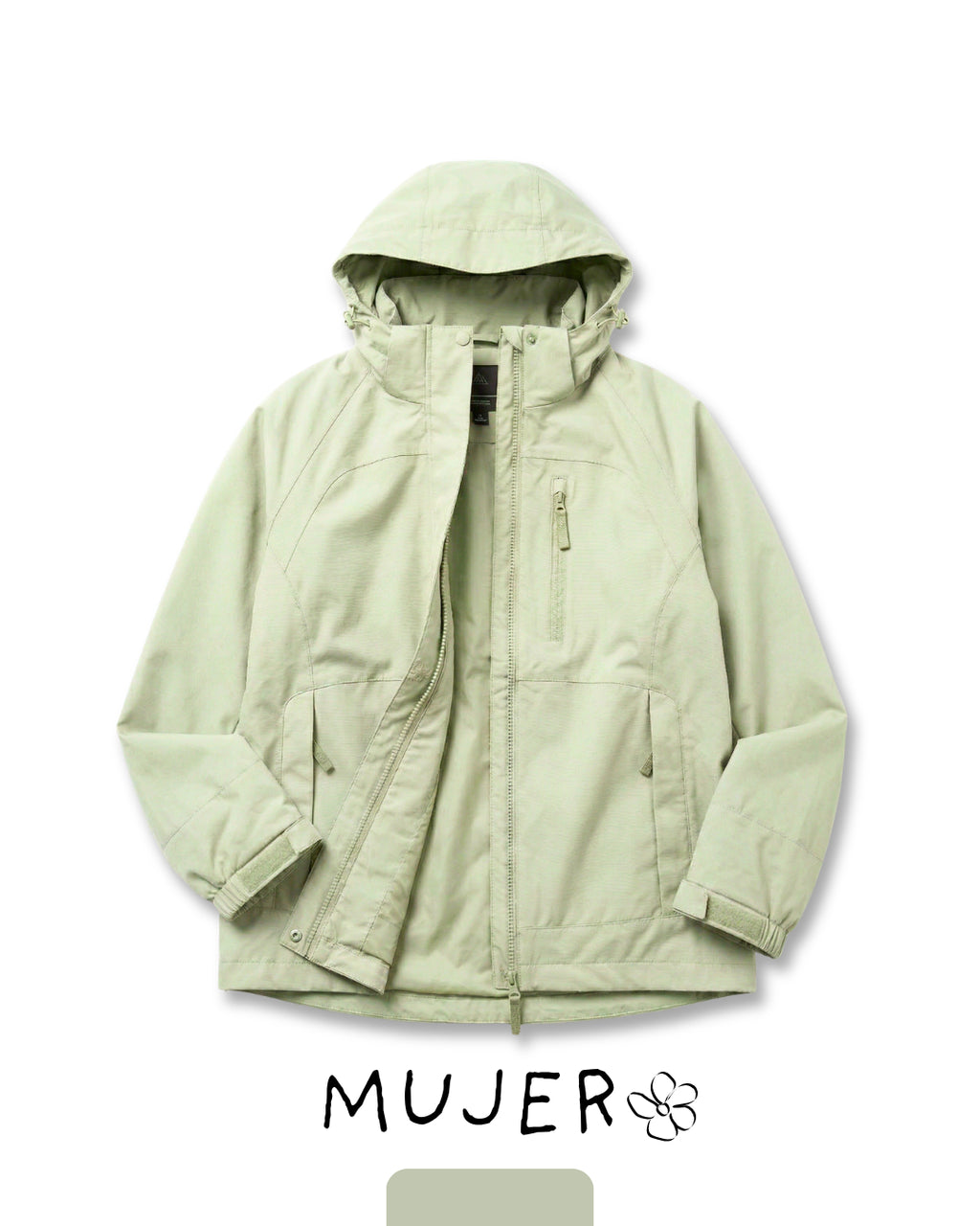 2x1 - Campera Aconcagua 3 en 1 desmontable e impermeable - Unisex