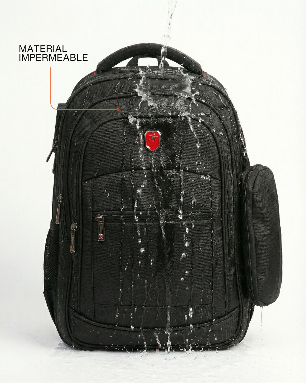 Mochila Puna 30L Impermeable, Puerto USB y Antirrobo