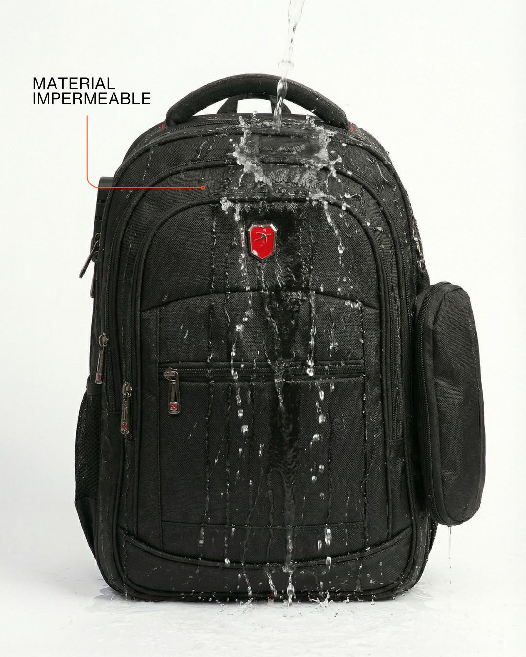Mochila Puna 30L Impermeable, Puerto USB y Antirrobo
