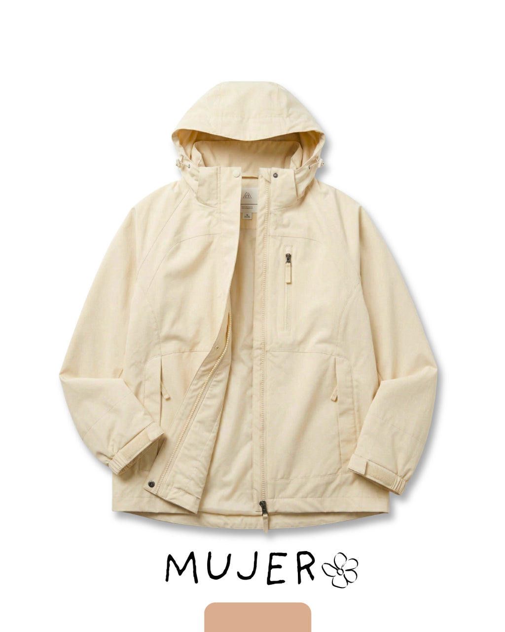 2x1 - Campera Aconcagua 3 en 1 desmontable e impermeable - Unisex